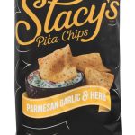 STACYS PITA CHIP: Parmesan Garlic and Herb Pita Chips, 7.33 oz