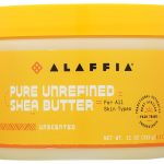 ALAFFIA: Pure Unrefined Shea Butter Unscented, 11 oz