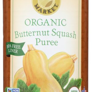 FARMERS MARKET FOODS: Organic Butternut Squash Puree, 15 oz