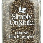 SIMPLY ORGANIC: Black Pepper Coarse Grind, 2.47 oz