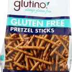 GLUTINO: Gluten Free Pretzel Sticks, 8 oz