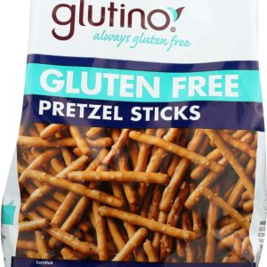GLUTINO: Gluten Free Pretzel Sticks, 8 oz