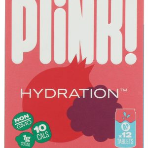 PLINK: Pomegranate Berry Electrolyte Drink Tablet Hydration 12Ct, 1 bx