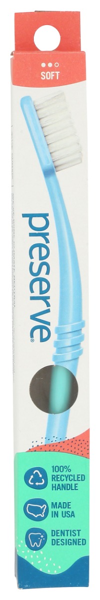 PRESERVE: Toothbrush In Paperboard Package Soft, 1 ea