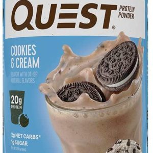 QUEST: Cookies And Cream Protein Powder, 1.6 lb