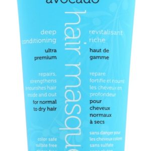 EARTH SCIENCE: Olive and Avocado Hair Masque, 6 oz