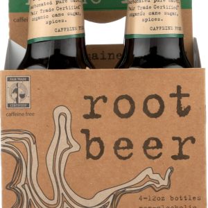 MAINE ROOT: Root Beer Soda 4Pk, 48 fo