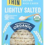 LUNDBERG: Organic Lightly Salted Thin Rice Cakes, 6 oz