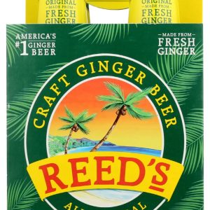 REEDS: Original Ginger Beer 4pk, 48 fo