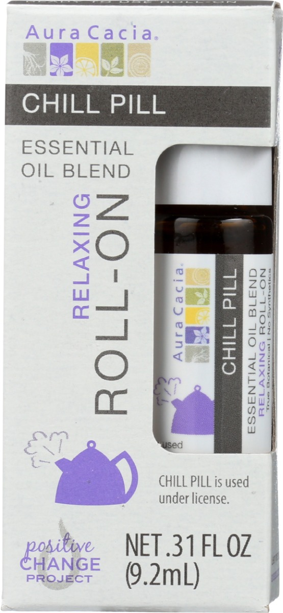 AURA CACIA: Chill Pill Roll On, 0.31 fo