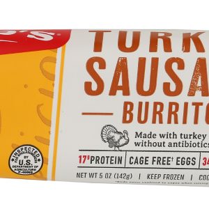 REDS: Turkey Sausage Breakfast Burrito, 5 oz