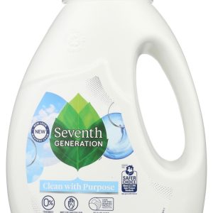 SEVENTH GENERATION: Liquid Laundry Detergent Free and Clear, 45 fo