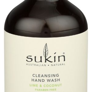 SUKIN: Lime Coconut Cleansing Hand Wash, 16.9 fo