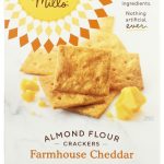 SIMPLE MILLS: Farmhouse Cheddar Almond Flour Crackers, 4.25 oz
