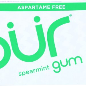 PUR: Spearmint Gum, 9 pc