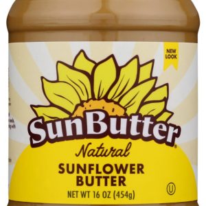 SUNBUTTER NATURAL: Natural SunButter, 16 oz