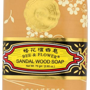 BEE & FLOWER: Sandal Wood Soap, 2.65 oz