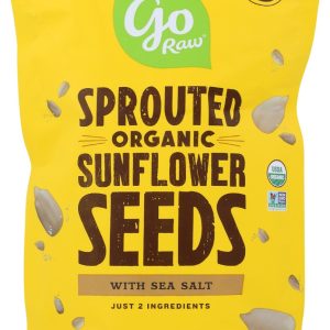 GO RAW: Sprouted Sunflower Seeds, 14 oz
