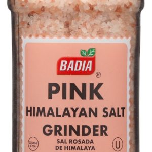 BADIA: Pink Himalayan Salt Grinder, 4.5 oz