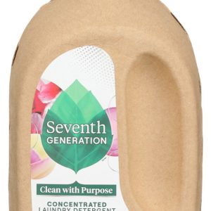 SEVENTH GENERATION: Concentrated Laundry Detergent Geranium Blossoms and Vanilla, 50 oz