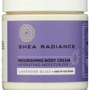 SHEA RADIANCE: Lavender Bliss Nourishing Body Cream, 8 oz