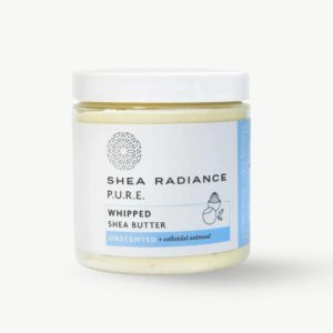 SHEA RADIANCE: Unscented Whipped Body Butter, 5 oz