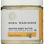 SHEA RADIANCE: Citrus Blossom Whipped Body Butter, 5 oz
