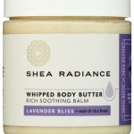 SHEA RADIANCE: Lavender Whipped Body Butter, 5 oz