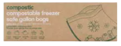 COMPOSTIC: Bags Storage Frz Comps Gl, 10 bg