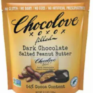 CHOCOLOVE: Choc Sltd Pnut Bttr  Pouch, 3.5 oz