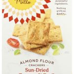 SIMPLE MILLS: Sun Dried Tomato and Basil Almond Flour Crackers, 4.25 oz