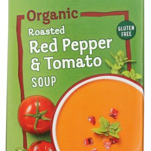 PACIFIC FOODS: Organic Roasted Red Pepper and Tomato Soup, 32 oz
