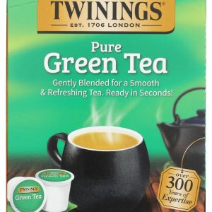 TWINING TEA: Green Tea K Cup Pods, 12 pc