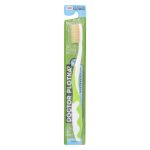 MOUTH WATCHERS: Adult Manual Toothbrush Green, 1 ea