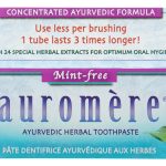 AUROMERE: Mint Free Ayurvedic Toothpaste, 4.16 oz