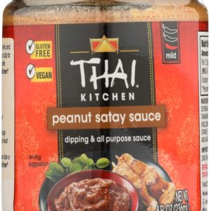 THAI KITCHEN: Gluten Free Peanut Satay Sauce, 8 oz