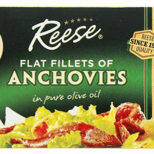 REESE: Flat Fillets of Anchovies, 2 oz