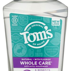 TOMS OF MAINE: Fresh Mint Whole Care Mouthwash, 16 oz