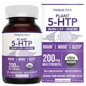 TRIQUETRA HEALTH: Plant 5 HTP 500mg, 60 cp