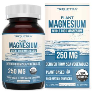 TRIQUETRA HEALTH: Plant Magnesium 250mg, 60 cp