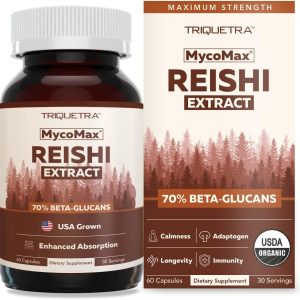 TRIQUETRA HEALTH: Reishi Extract, 60 cp