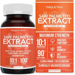 TRIQUETRA HEALTH: Saw Palmettio Extract, 60 cp
