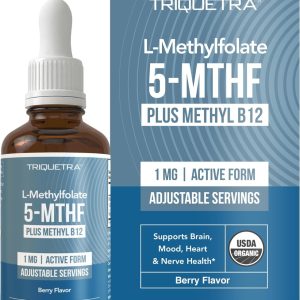 TRIQUETRA HEALTH: L Methylfolate 5 MTHF 1mg, 1 oz