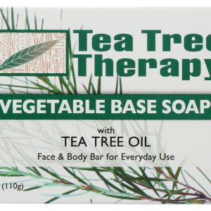 TEA TREE THERAPY: Vegetable Base Bar Soap, 3.9 oz