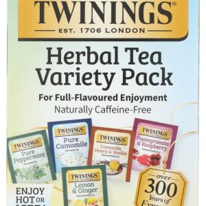 TWINING TEA: Herbal Tea Variety Pack, 20 bg
