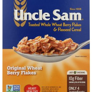 UNCLE SAM: Original Wheat Berry Flakes Cereal, 10 oz
