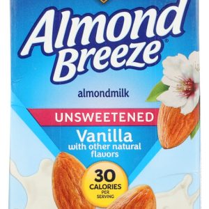 BLUE DIAMOND: Unsweetened Vanilla Almondmilk, 32 fo