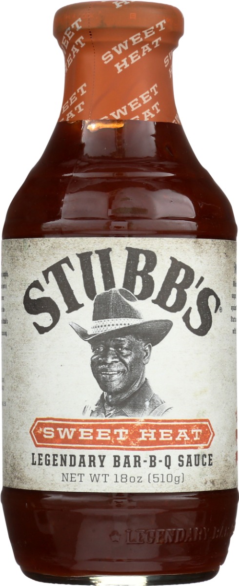 STUBBS: Sweet Heat Barbecue Sauce, 18 oz