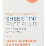 SEAWEED BATH COMPANY: Sheer Tint Face Fluid SPF 50, 1.7 fo