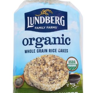 LUNDBERG: Organic Tamari With Seaweed Rice Cakes, 8.5 oz